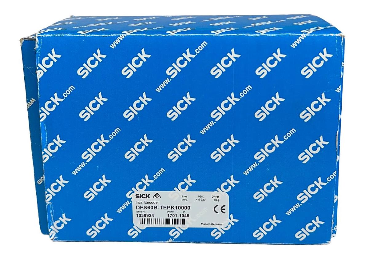 Used NEW SICK DFS60B-TEPK10000 / 1036924 INCREMENTAL ENCODER DFS60 4.5-32VDC NSMP