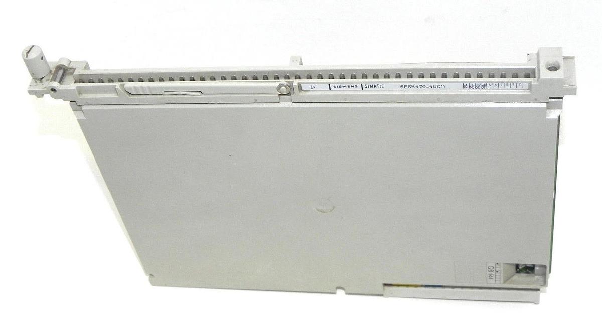 Used SIEMENS 6ES5-470-4UC11 OUTPUT MODULE ANALOG 8POINT 6ES5470-4UC11, 6ES54704UC11