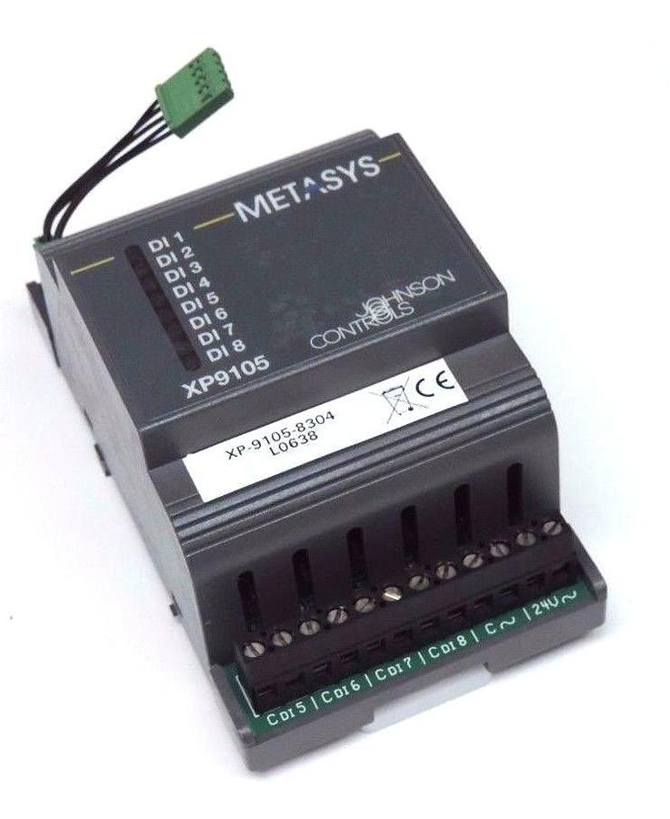 NIB JOHNSON CONTROLS XP-9105-8304 EXPANSION MODULE 8DI, XP91058304