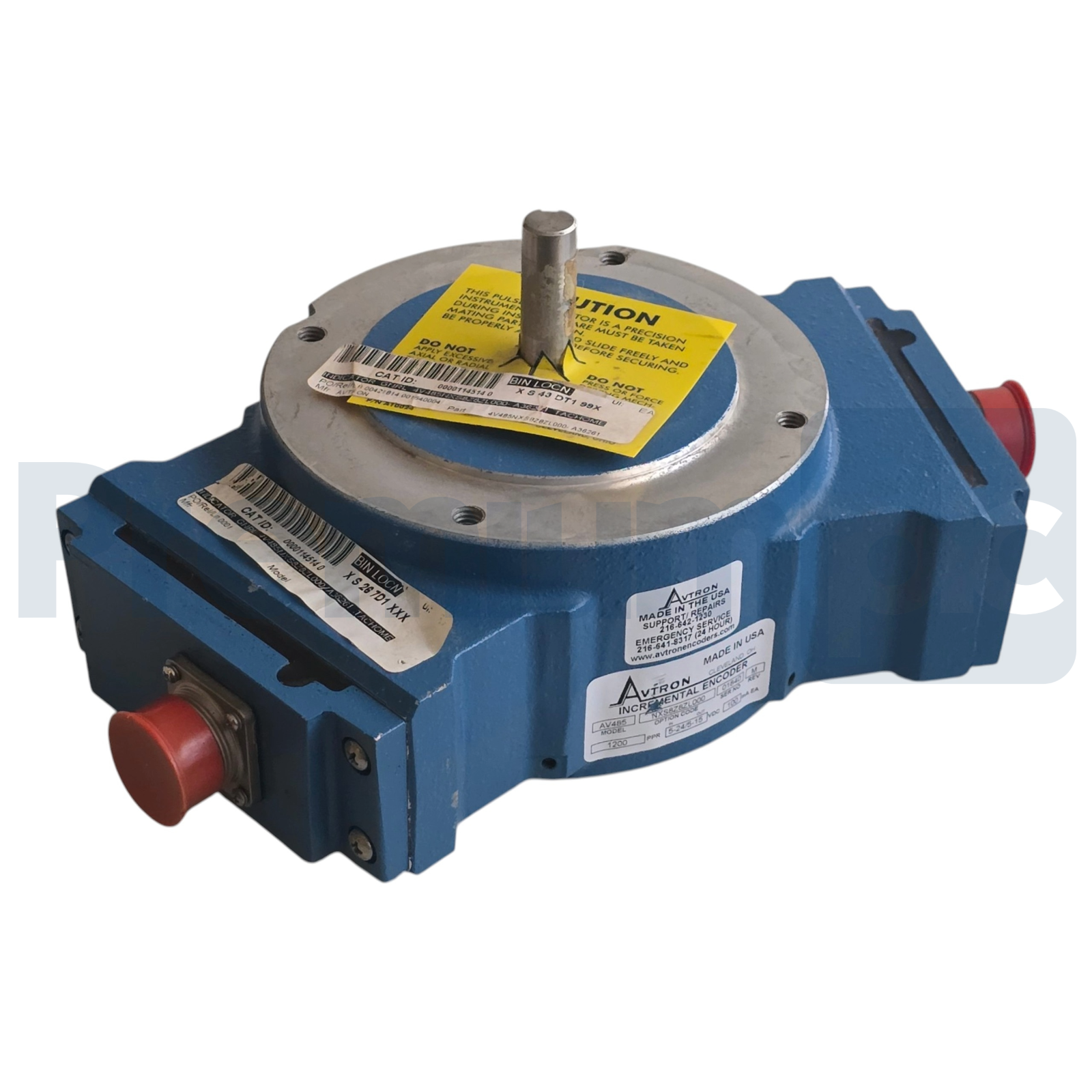 Used Avtron AV485-NXS8Z8ZL000 SMARTach II Incremental Encoder 1200PPR 5-24VDC NEW