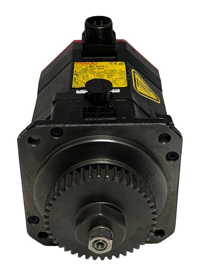 Used FANUC A06B-0235-B605 / A06B0235B605 AC SERVO MOTOR aM8/4000i 2.5kW 184V USNP
