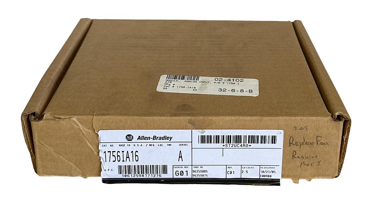 Used NEW ALLEN BRADLEY 1756-IA16 /A ControlLogix 16-PT DIGITAL IN MODULE 1756IA16 NNB