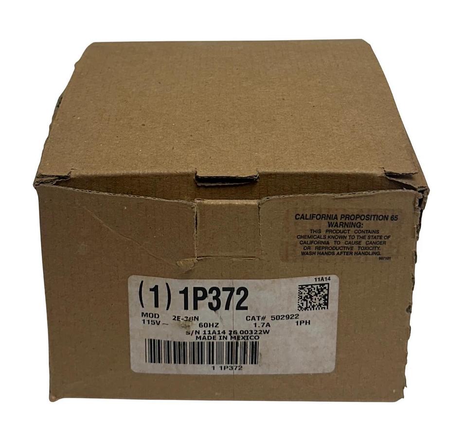 LITTLE GIANT 2E-38N / 502922 SUBMERSIBLE IN-LINE PUMP 115V 60Hz 1.7A 1P372 NSMP