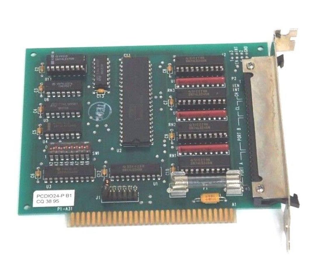 Used INTERFACE PCDI024-P INTERFACE BOARD 28 DI0-24-P CARTE 24 I/O DIGITAL