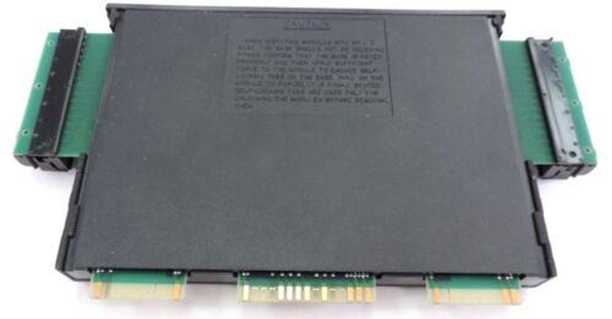 Used TEXAS INSTRUMENTS 500-5055 INPUT MODULE 32POINT DIGITAL 110VAC 50/60HZ, 5005055