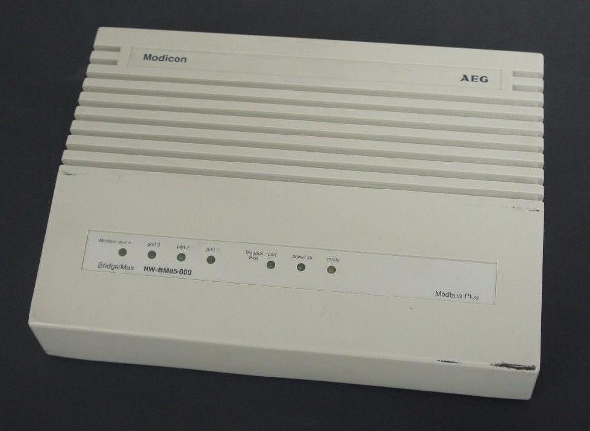 Used MODICON NW-BM85-000 BRIDGE/MUX MODBUS PLUS PROM: AS-S960-005