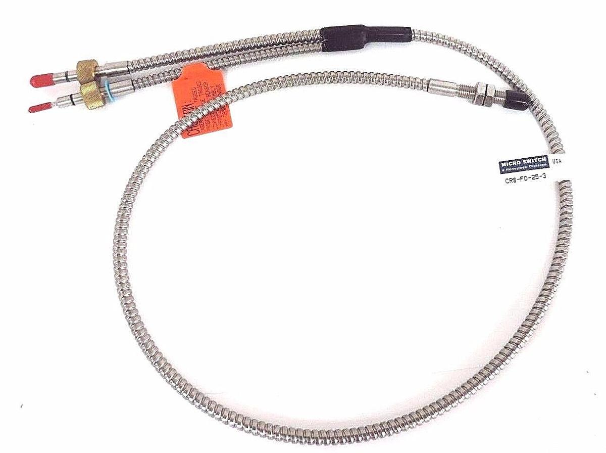 Used NEW HONEYWELL MICRO SWITCH CRS-F0-25-3 CABLE CRS-FO-25-3,CRSF0253, DJY8750