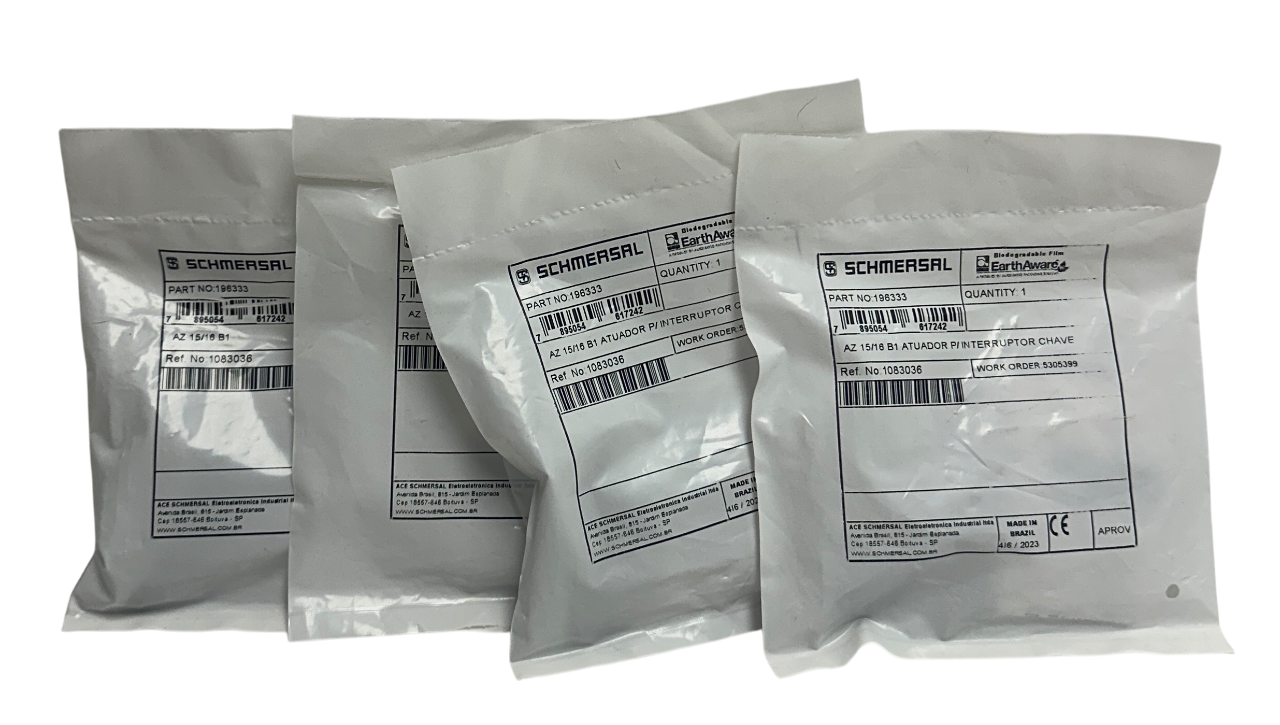 4 SCHMERSAL AZ 15/16 B1 / 196333 / 1083036 ACTUATORS FOR KEY SWITCHES NSFS