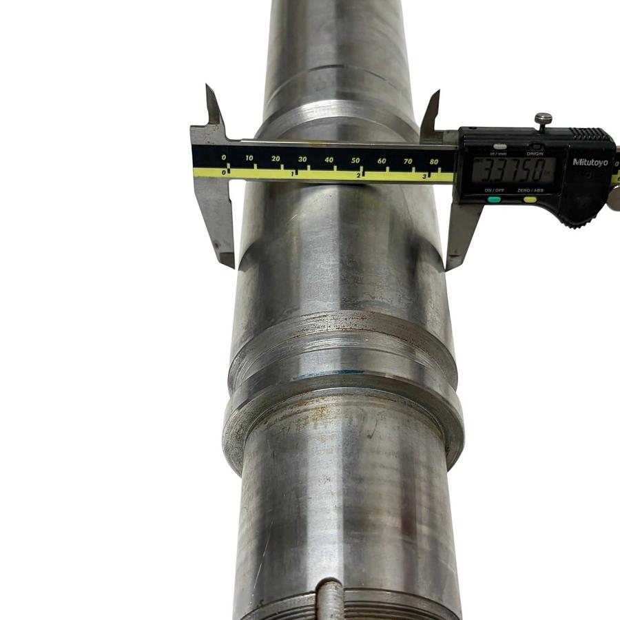 Used Industrial Pump Shaft 1057061 Machined Stainless Steel Drive Shaft 30.25" LONG