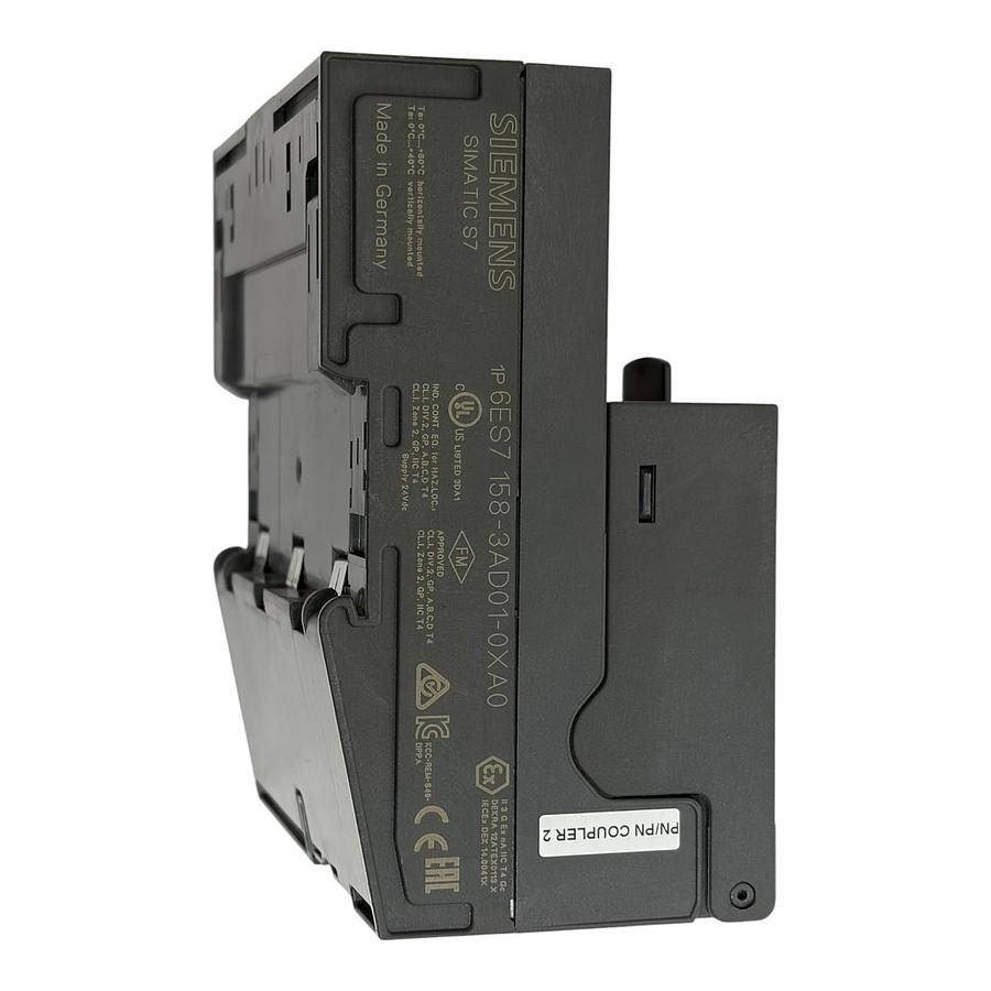 Used Siemens 6ES7158-3AD01-0XA0 SIMATIC S7 PN/PN Coupler Profinet Network Module