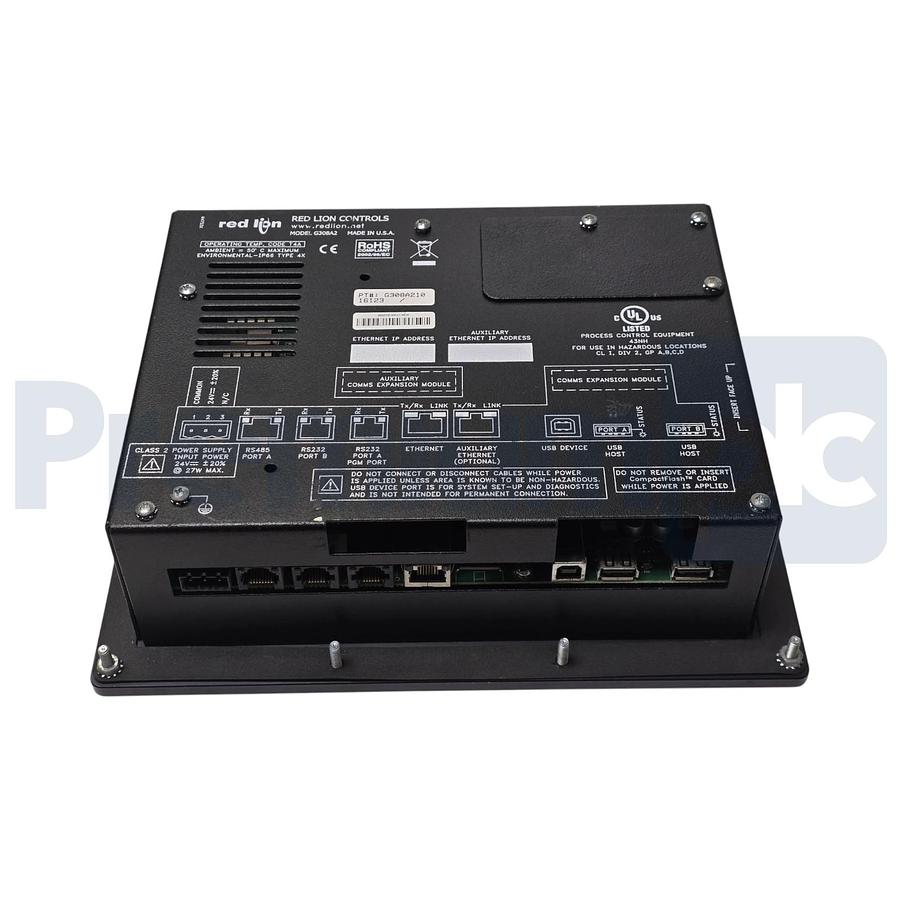 Used RED LION G308A210 G3 GRAPHITE HMI TERMINAL TOUCH DISPLAY 8.4" 24V G308A2 REFURB