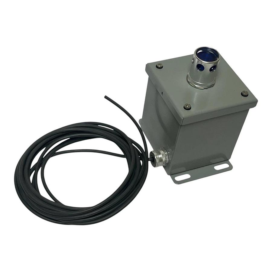 Used Saginaw SCE-1PBXI Enclosure with Allen-Bradley 800T-QAH2B Blue LED Pilot Light
