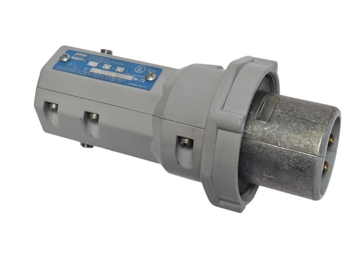 NEW CROUSE HINDS APJ3485 RECEPTACLE THREE-WIRE FOUR-POLE 30 AMP