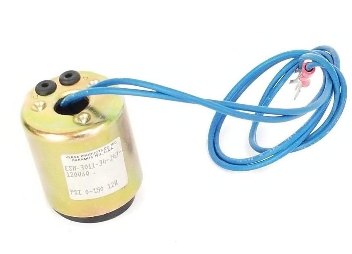 Used VERSA ESM-3011-34-243-120V60 SOLENOID VALVE ESM301134243120V60