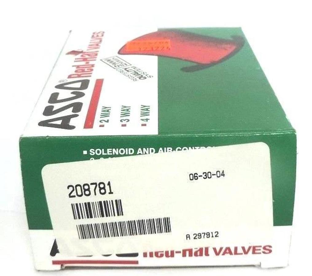 Used NIB ASCO 208781 REBUILD KIT