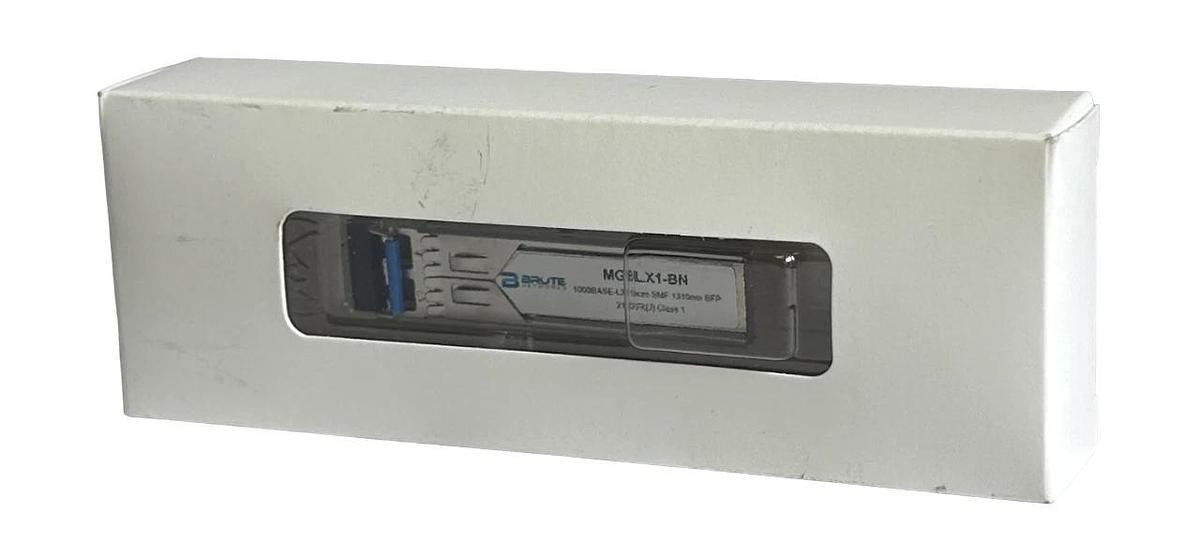 NEW BRUTE NETWORKS MGBLX1-BN / MGBLX1BN 1000BASE-LX 10km SMF 1310mm SFP