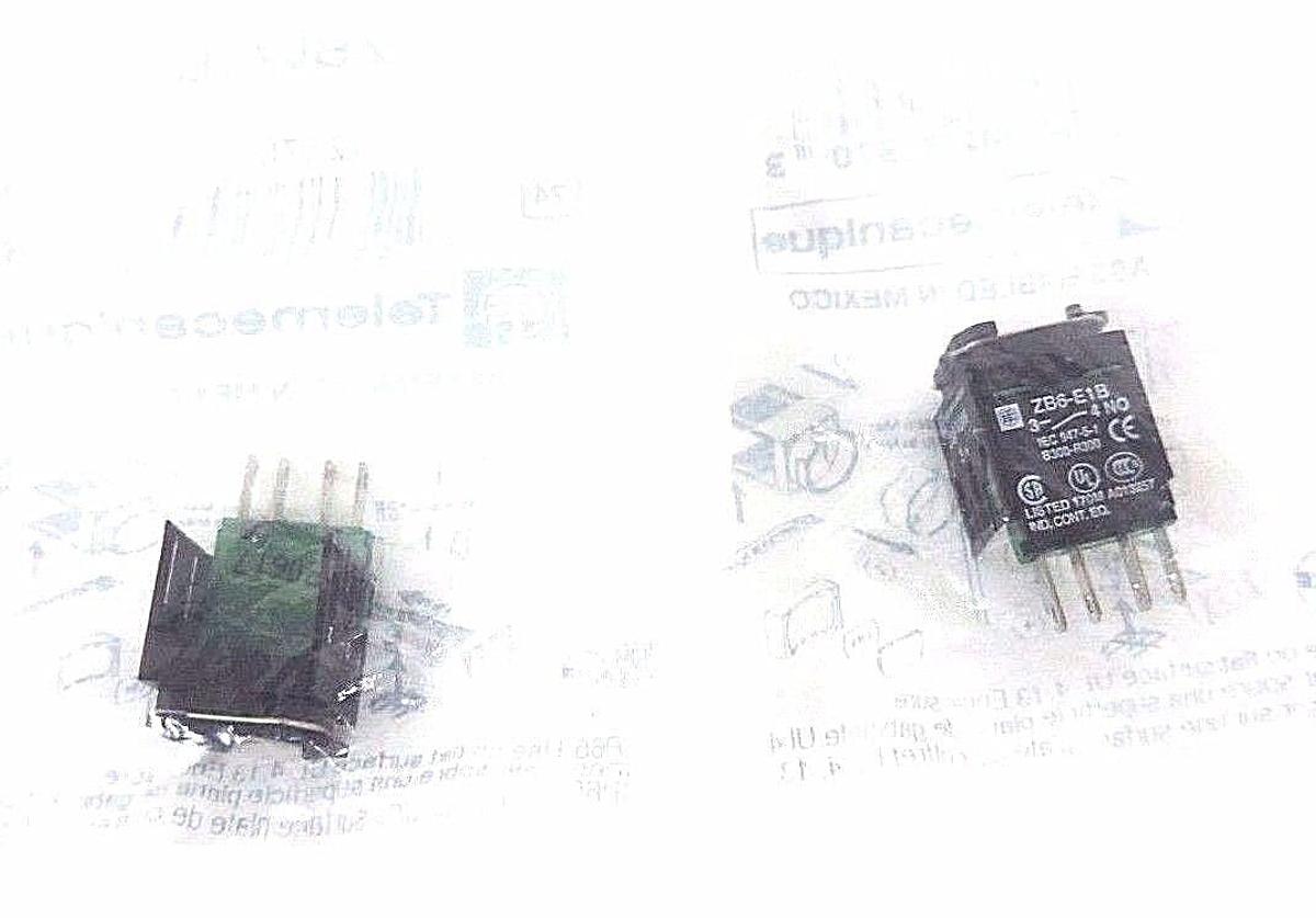 LOT OF 2 NEW TELEMECANIQUE ZB6Z1B CONTACT BLOCKS 32570