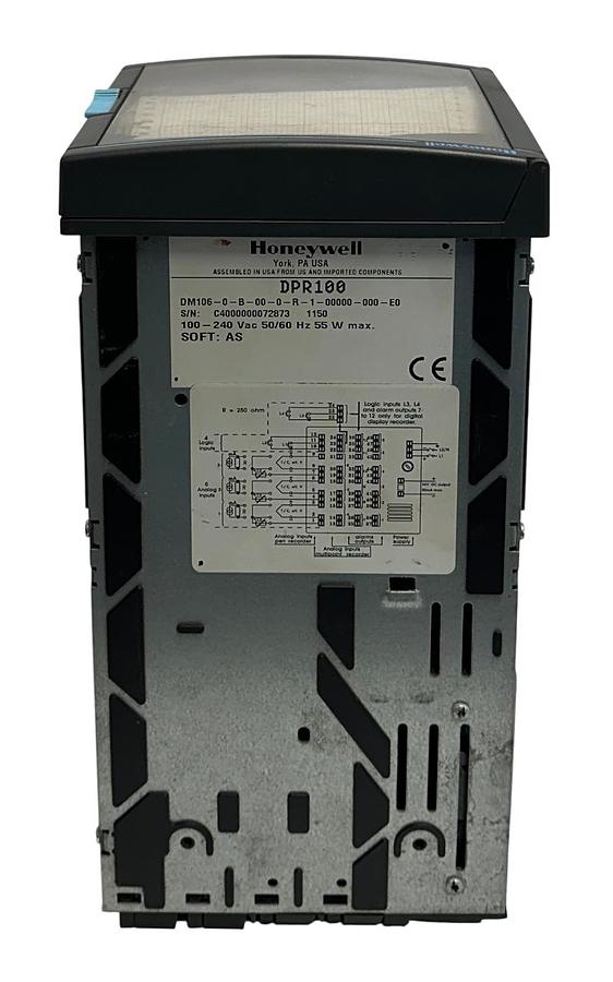 Used For Parts HONEYWELL DM106-0-B-00-0-R-1-00000-000-E0 / DPR100 RECORDER 100-240VAC