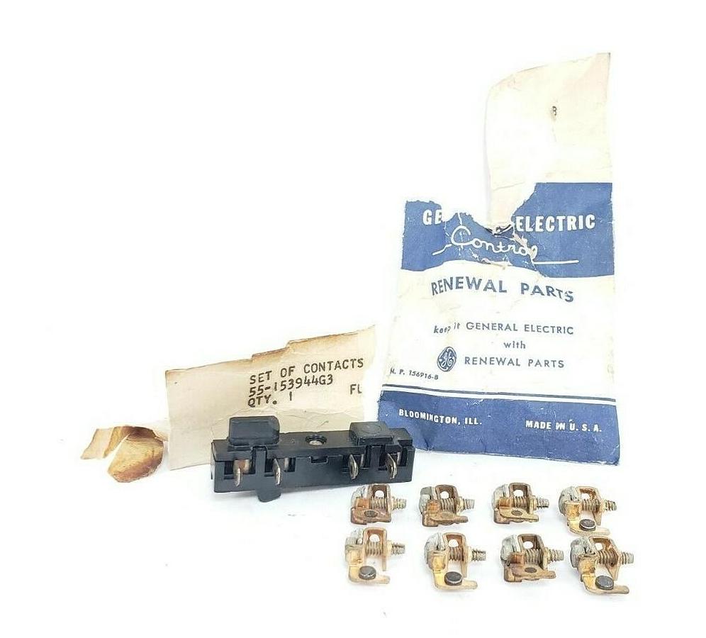 Used NEW GENERAL ELECTRIC 55-153944-G3 CONTACT KIT 55153944G3 (DAMAGED PACKAGING)