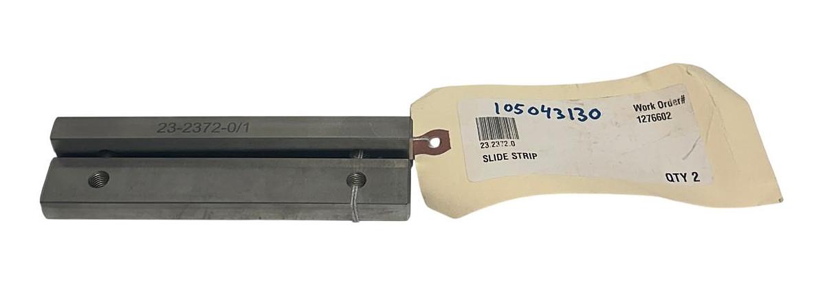 Used 2 HOLAC 23-2372-0/1 / 2323720 OEM SLIDE STRIPS FOR CUTTING MACHINE NSNP