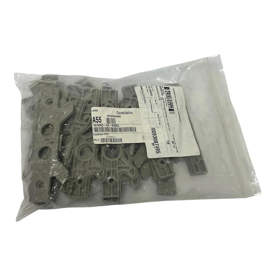 Lot of 16 SMC MYM63-53-K0503 Carriage End Caps MY1M Rodless Cylinder Spares New