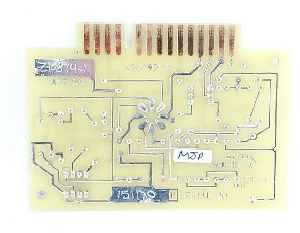 Used STOCK EQUIPMENT A20592-B SIGNAL CONVERTER BOARD CIRCUIT BOARD A20592B