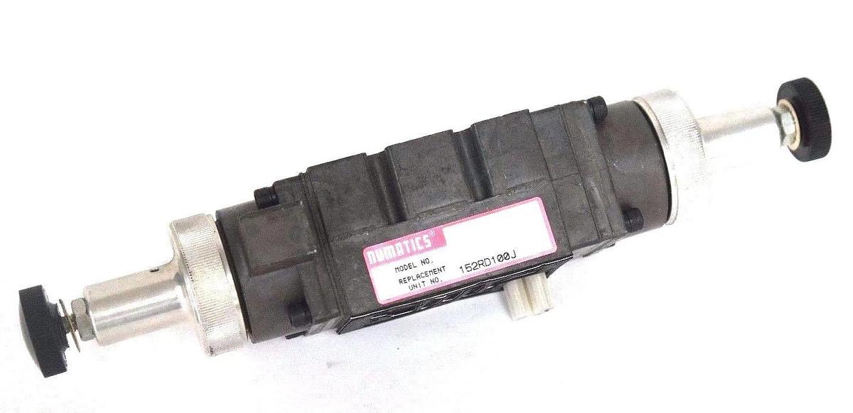 Used NUMATICS 152RD100J DUAL AIR VALVE PRESSURE REGULATOR