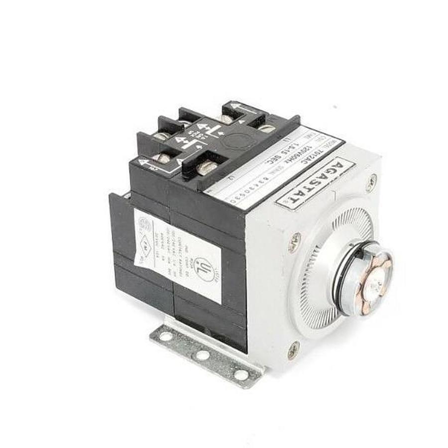 Used AGASTAT 7012AC TIMING RELAY 120V, 60HZ, 1.5-15SEC