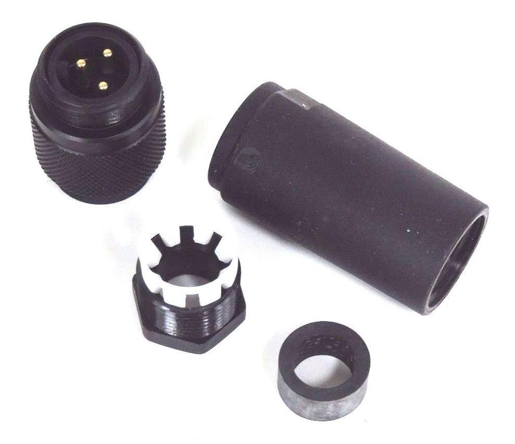 Used 3 NIB EFECTOR LUMBERG L34114 CONNECTORS 7/8'', RSC 30/13,5, MN0WS0M