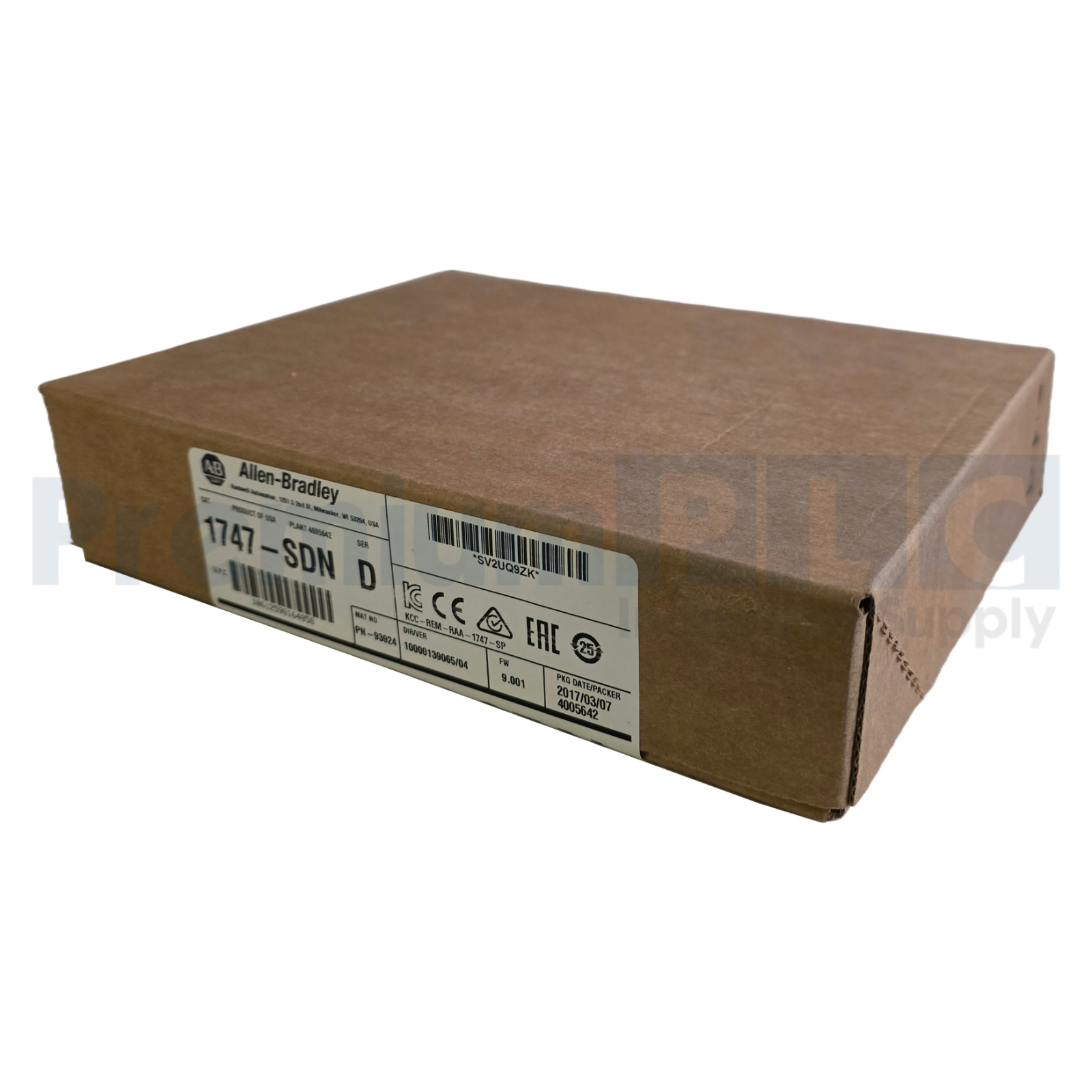 Used SEALED ALLEN BRADLEY 1747-SDN /D SLC/500 DeciveNet SCANNER MODULE FRN 9.001 NSFS