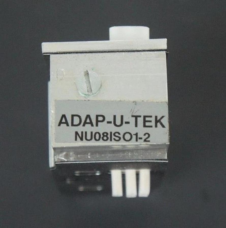 NEW ADAP-U-TEK NU08ISO1-2 ALUMINUM MANIFOLD NU08ISO12