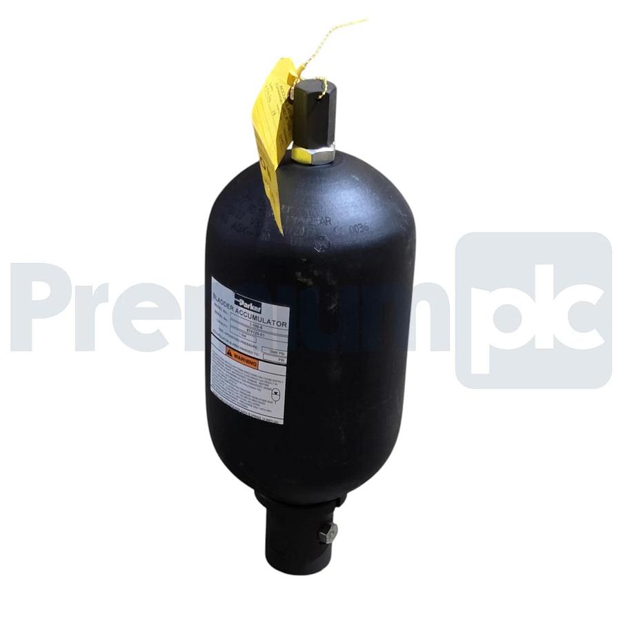Parker Hannifin 1-100-6 | 11006 Bladder Accumulator 1 Gallon 3000 PSI NSNP