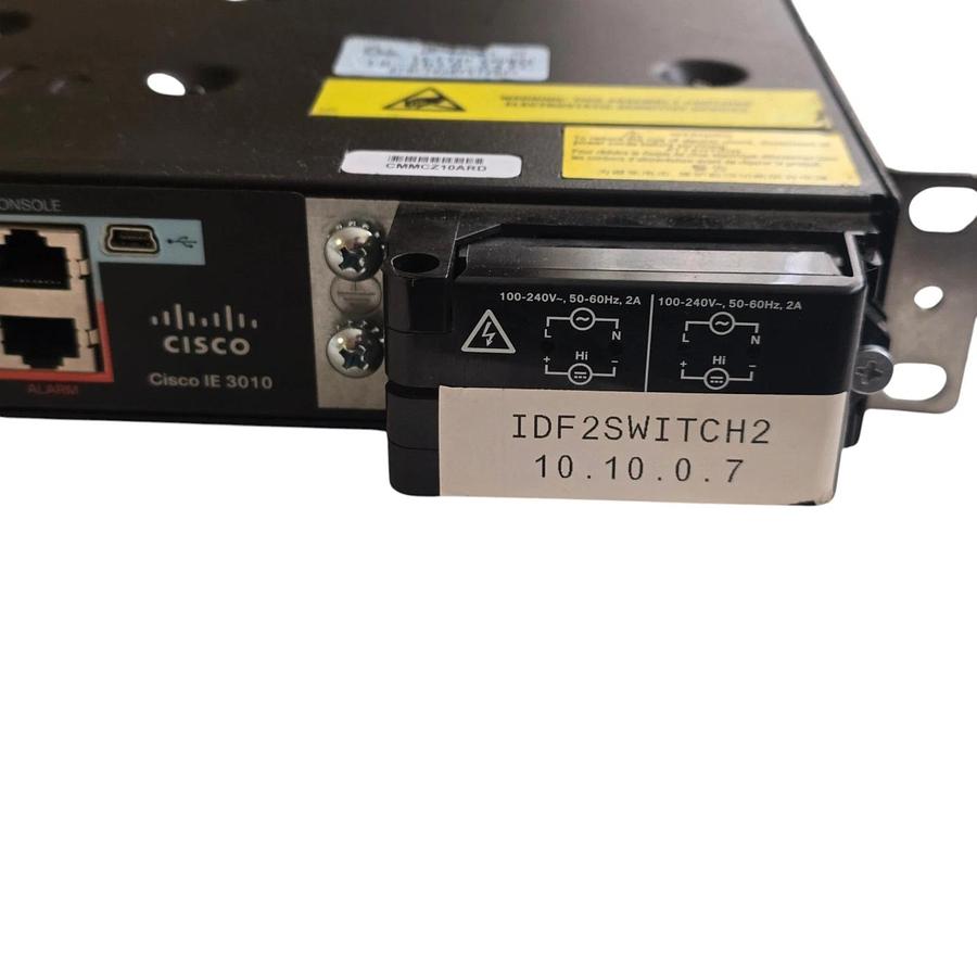 Used Cisco IE-3010-24TC | Catalyst IE3010 Ethernet Switch 24-Pt 10/100Base-TX 19"