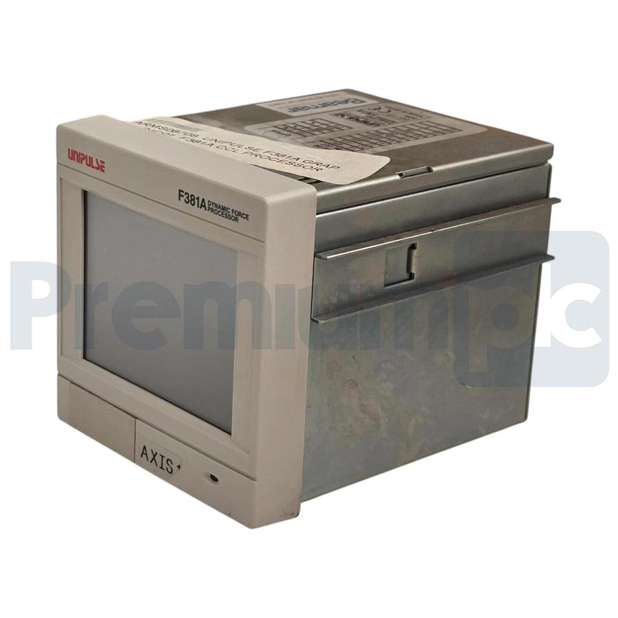 Used Unipulse F381A Dynamic Force Processor Digital Indicator/Display TFT 24VDC USPI