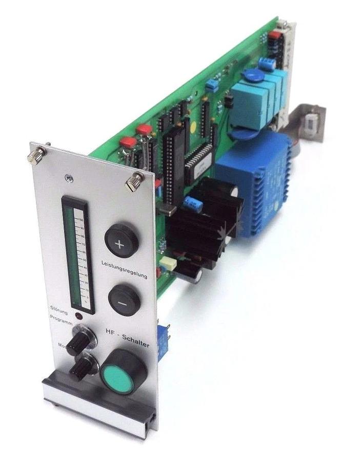 Used ELMA D-78224 SINGEN / 930-1819 PM 4.1 40KHz , HF-SCHALTER PROGRAMMING BOARD