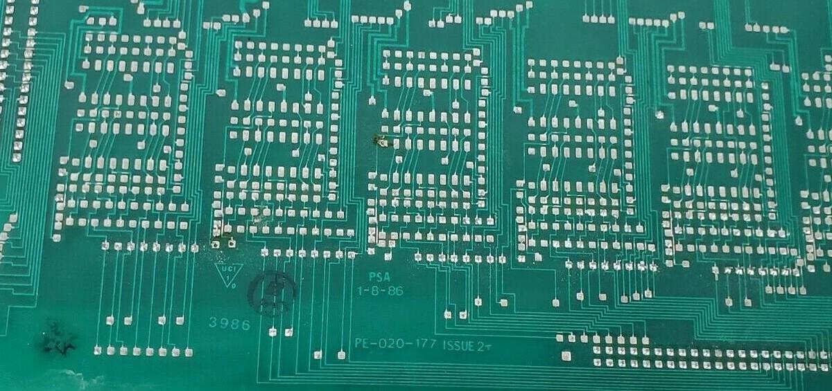 Used CEAC LINE CONTROL PA-020-177 PCB CIRCUIT BOARD ISS. 2