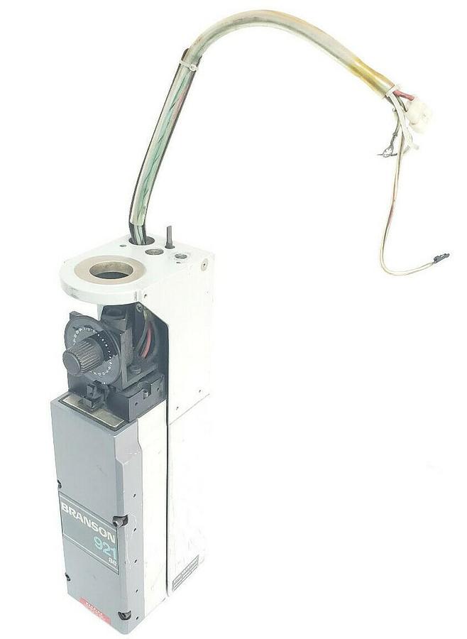 Used BRANSON 900 SEREIS 921 AE ULTRASONIC WELDER ACTUATOR 921AE