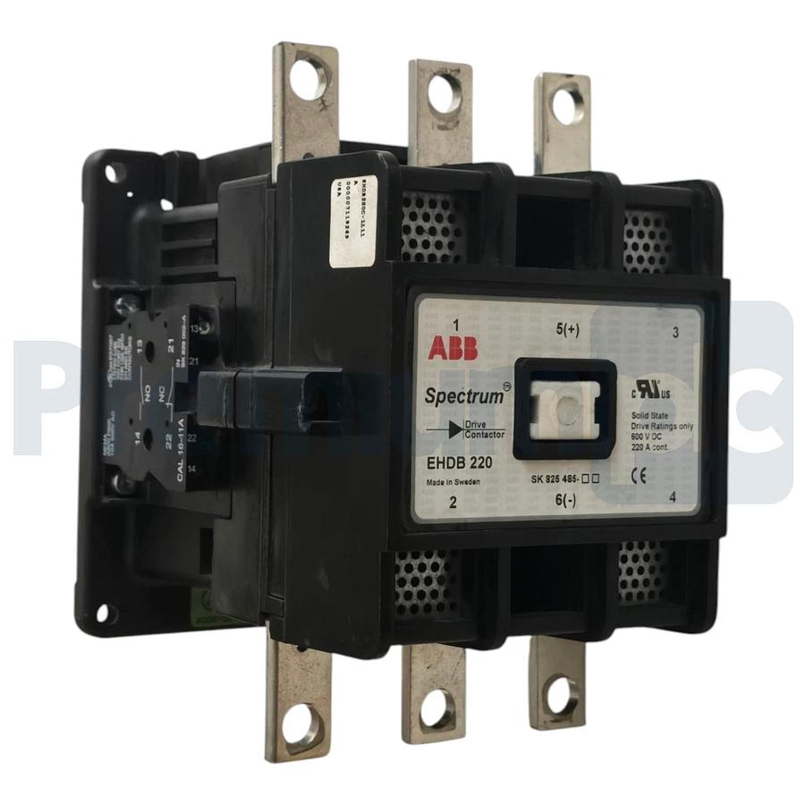 Used ABB EHDB220-21-11 DC Drive Contactor SK825485-AF EHDB220C-1L 110V/120V Coil XLNT