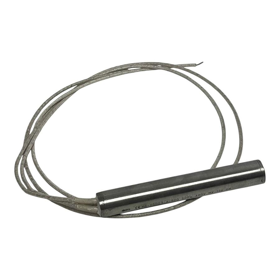 New EDI M6-050G3-4-500 Industrial Cartridge Heater 500W 480V Braided Wire Lead
