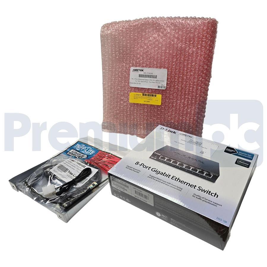 Used AMETEK Surface Vision 580-118068 Kit TrendNet TEG-S 8-Port Gigabit ENet Switch