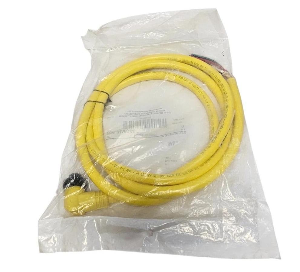 Used NEW ALLEN BRADLEY 889N-R4AFC-6F QD CORDSET 4-PIN MINI 6FT 889NR4AFC6F SER. B