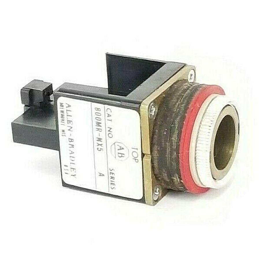Used ALLEN BRADLEY 800MR-NX5 PUSHBUTTON BODY SER. A
