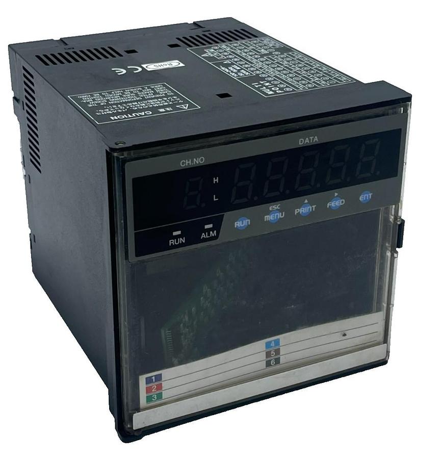 Used Future Design CR06-000 Chart Recorder 6-Channel Paperless Data Logger Ethernet