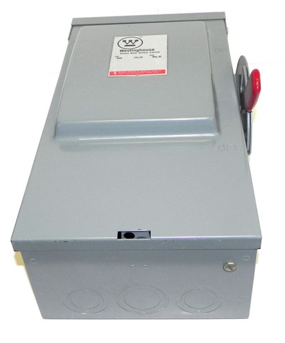 Used NIB WESTINGHOUSE RHU261 HEAVY DUTY SAFETY SWITCH 30AMP