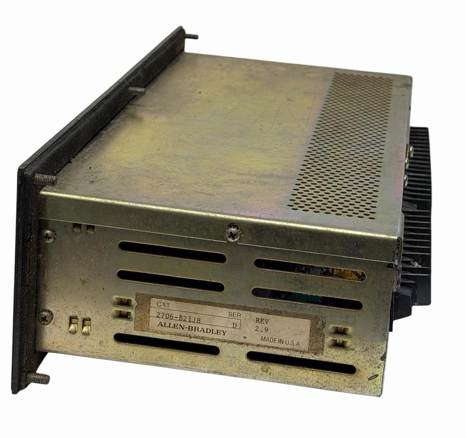 Used ALLEN BRADLEY 2706-B21J8 SER. D REV. 2.9 DIGITAL DISPLAY DATALINER 2706B21J8