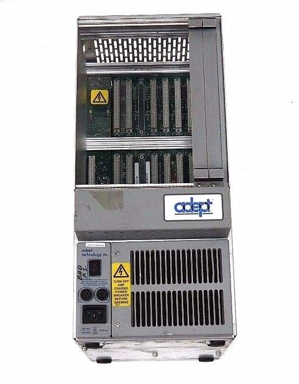 Used ADEPT TECHNOLOGY INC MV-8 CONTROLLER RACK P/N 30330-15000 200-240V, 2.5A, 50/60H