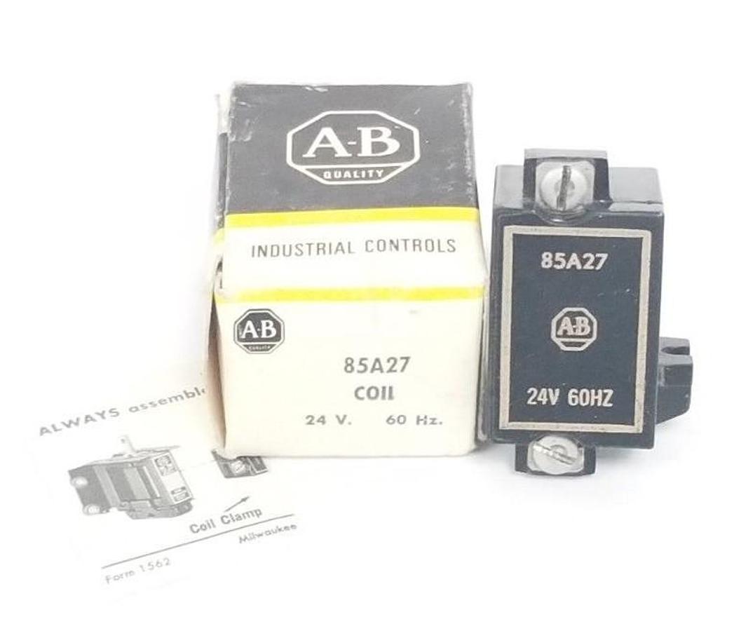 Used NIB ALLEN BRADLEY 85A27 COIL 24V 60HZ