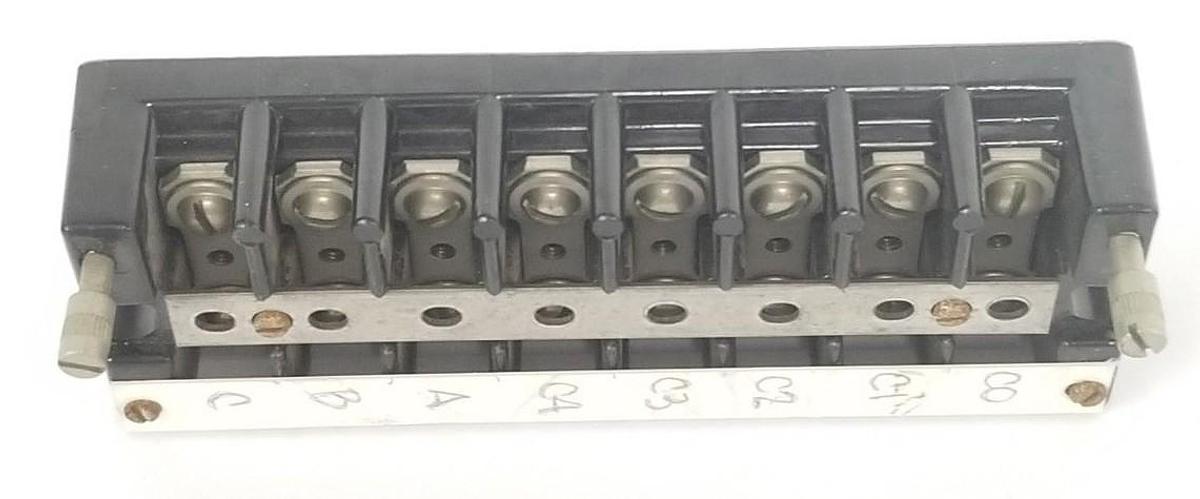 Used MARATHON SPECIAL PRODUCTS 1508SC BARRIER TERMINAL BLOCK, 600V, 75A