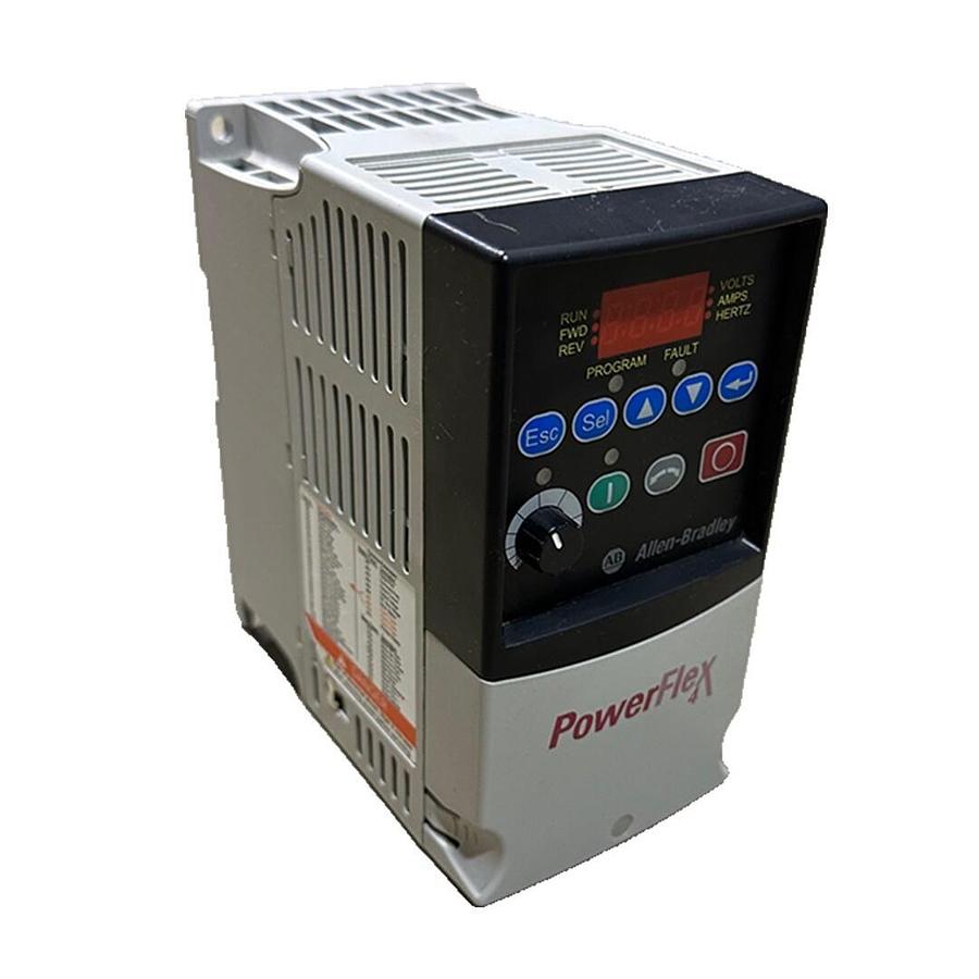 Used ALLEN BRADLEY 22A-D2P3N104 /A POWERFLEX 4 AC DRIVE 0.75kW/1.0HP 22AD2P3N104