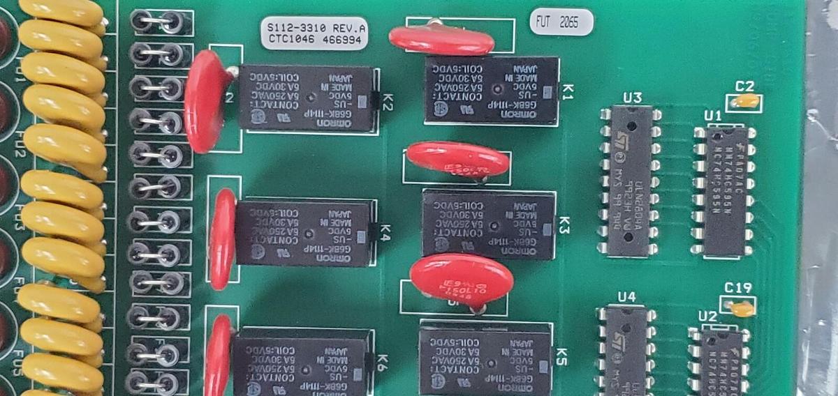 Used ESC ENVIRONMENTAL SYSTEMS S112-3310 REV. A S1123310